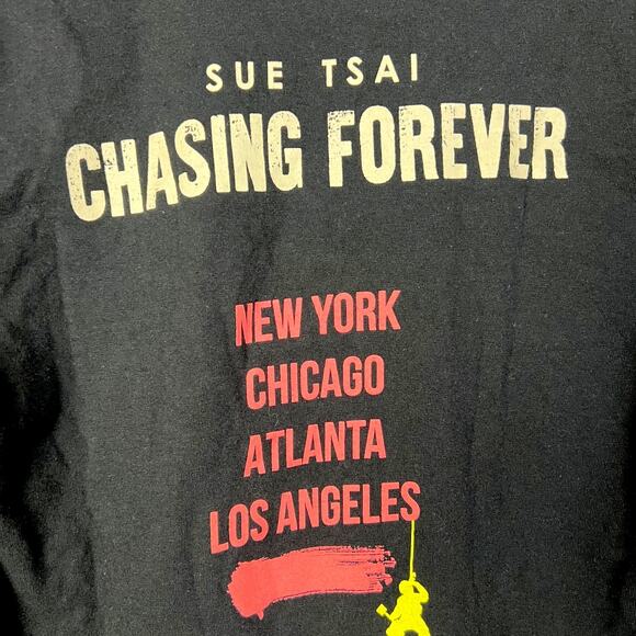 Women's Sue Tsai Chasing Forever Tour T-Shirt Tee - $60 Retail - Picture 5 of 5